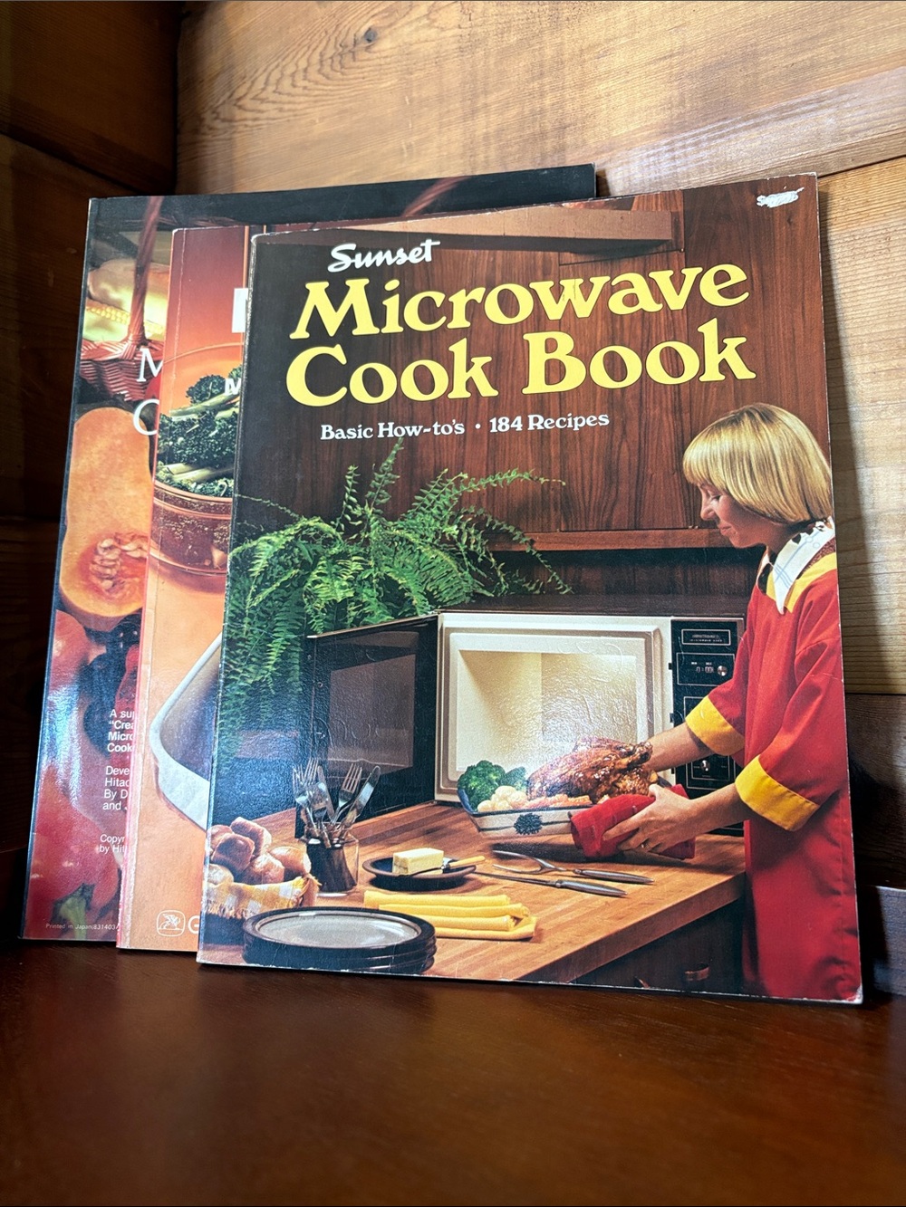 Betty Crocker's Microwave Cooking, Sunset Microwave Cook Book & Creative Microw.